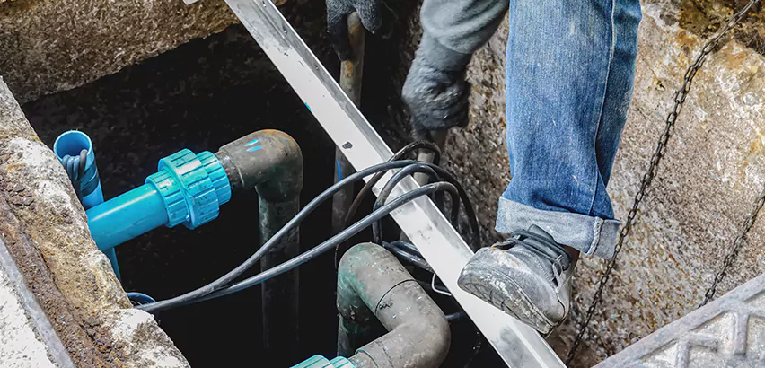 Zoeller Sewage Ejector Pump System in Homewood