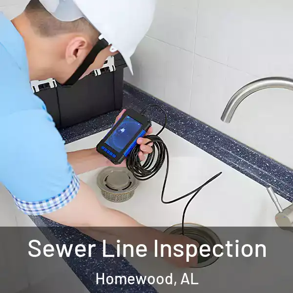  Sewer Line Inspection Homewood, AL